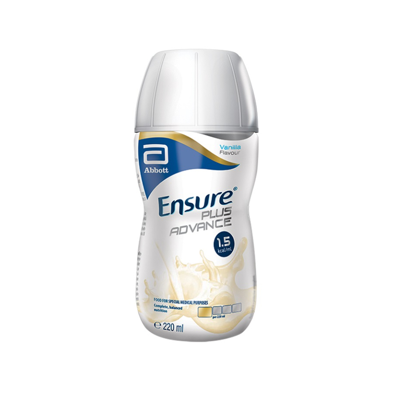 雅培1.5高能量加營素®HMB即飲裝 (呍呢嗱味) 220毫升 x 24樽 (送貨產品)